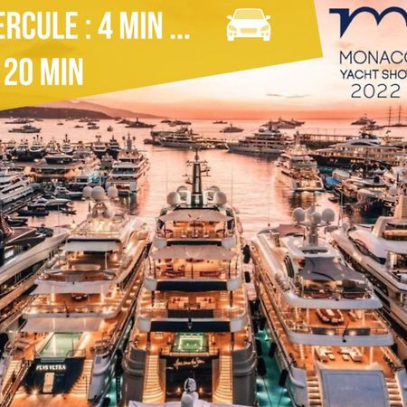 Appartement Moderne Climatise Monaco Vue Mer Cap-d'Ail Buitenkant foto