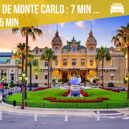 Appartement Moderne Climatise Monaco Vue Mer Cap-d'Ail Buitenkant foto