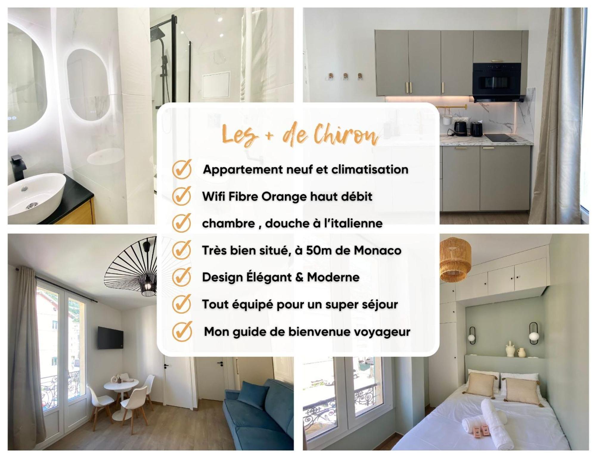Appartement Moderne Climatise Monaco Vue Mer Cap-d'Ail Buitenkant foto