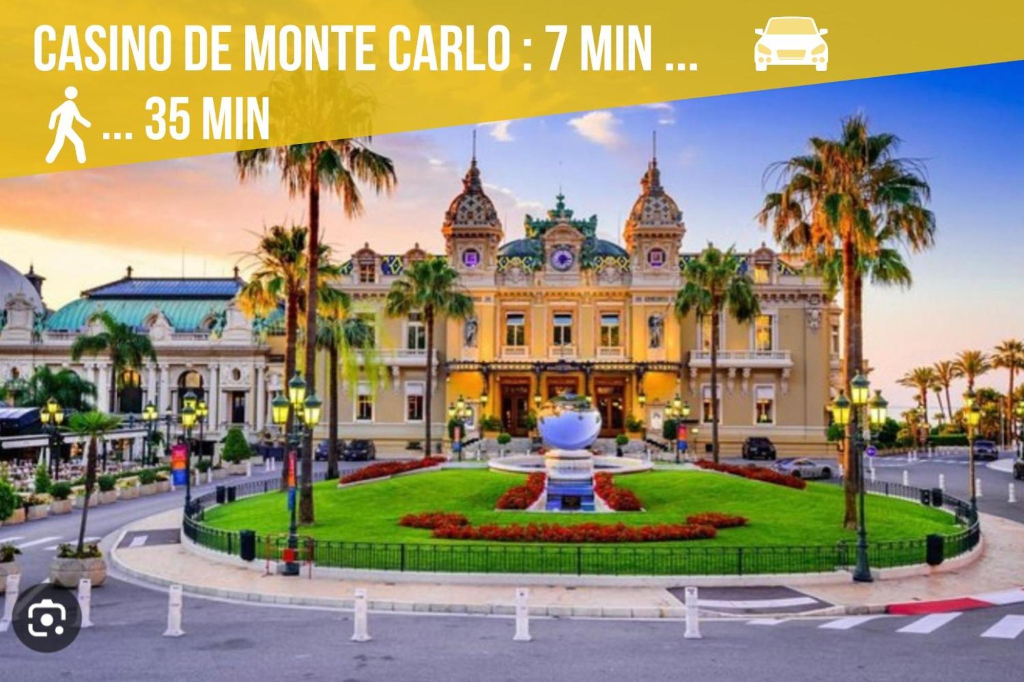 Appartement Moderne Climatise Monaco Vue Mer Cap-d'Ail Buitenkant foto